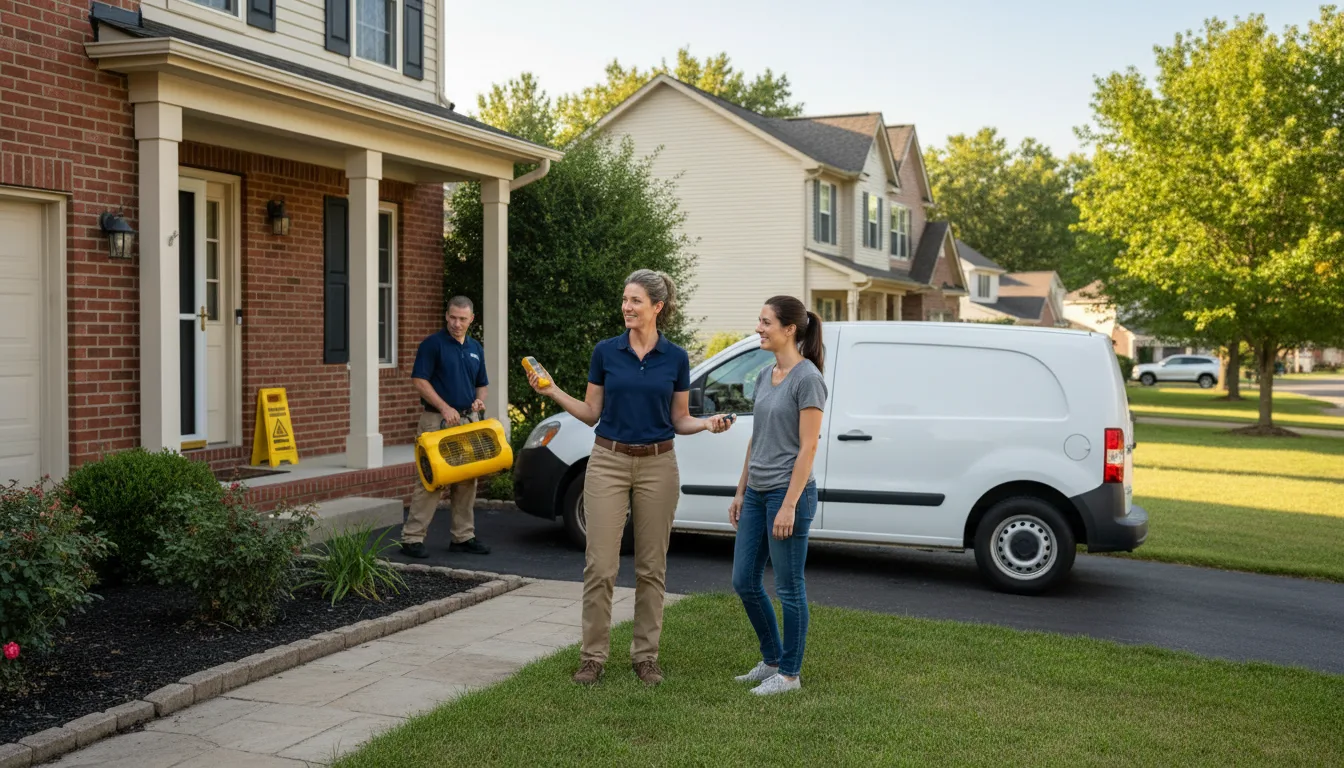 Water restoration image for Water Damage & Restoration Services in Anniston, AL